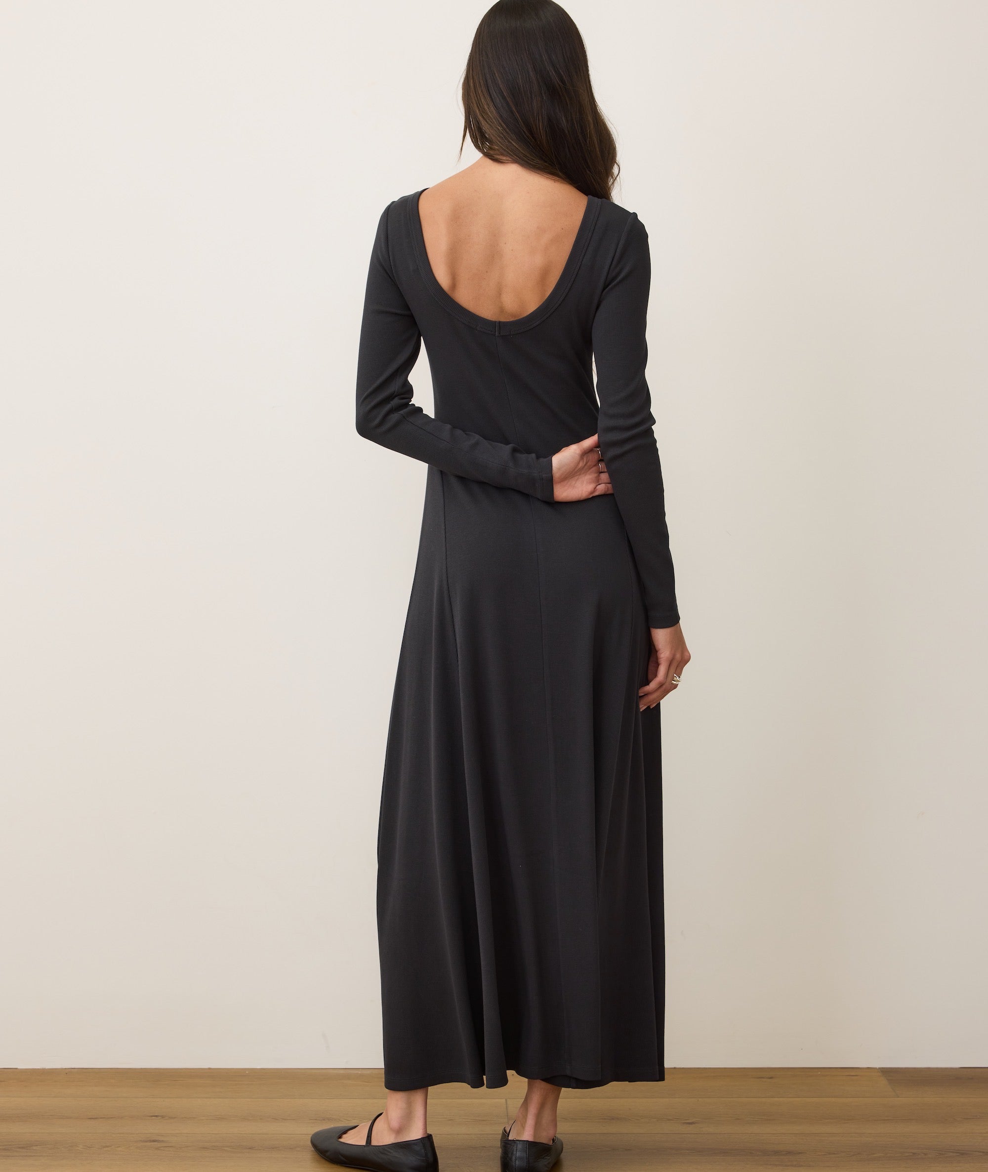 Lexi Rib Fit & Flare Dress