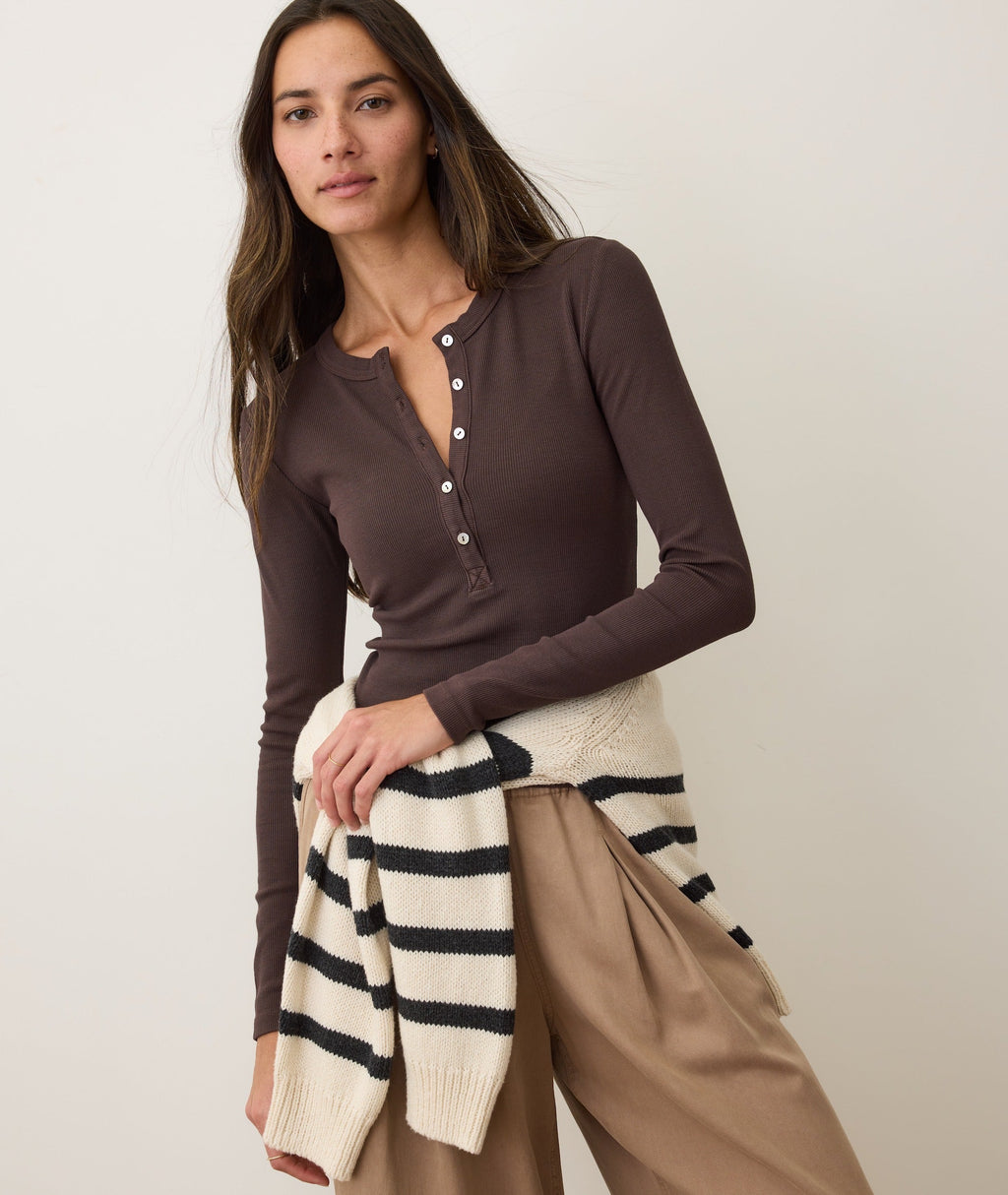 Lexi Rib Sun-In Henley