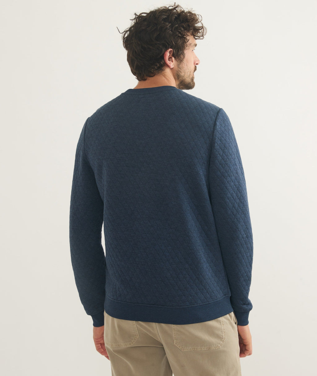 Corbet Quilted Crewneck