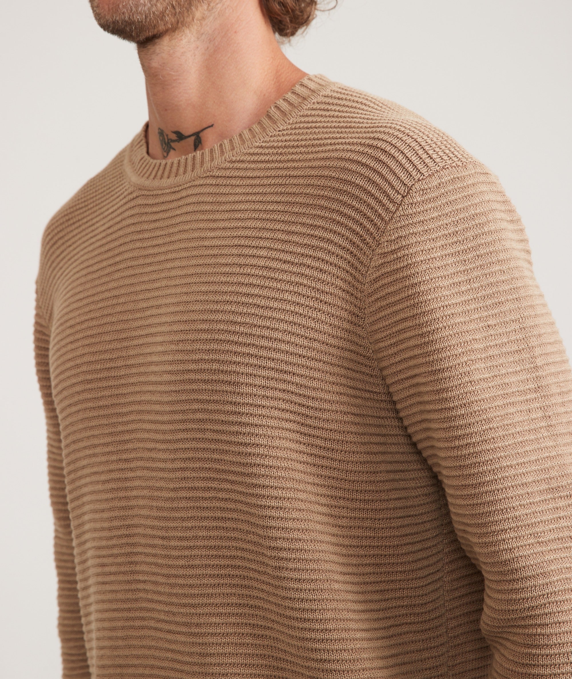 Garment Dye Crew Sweater