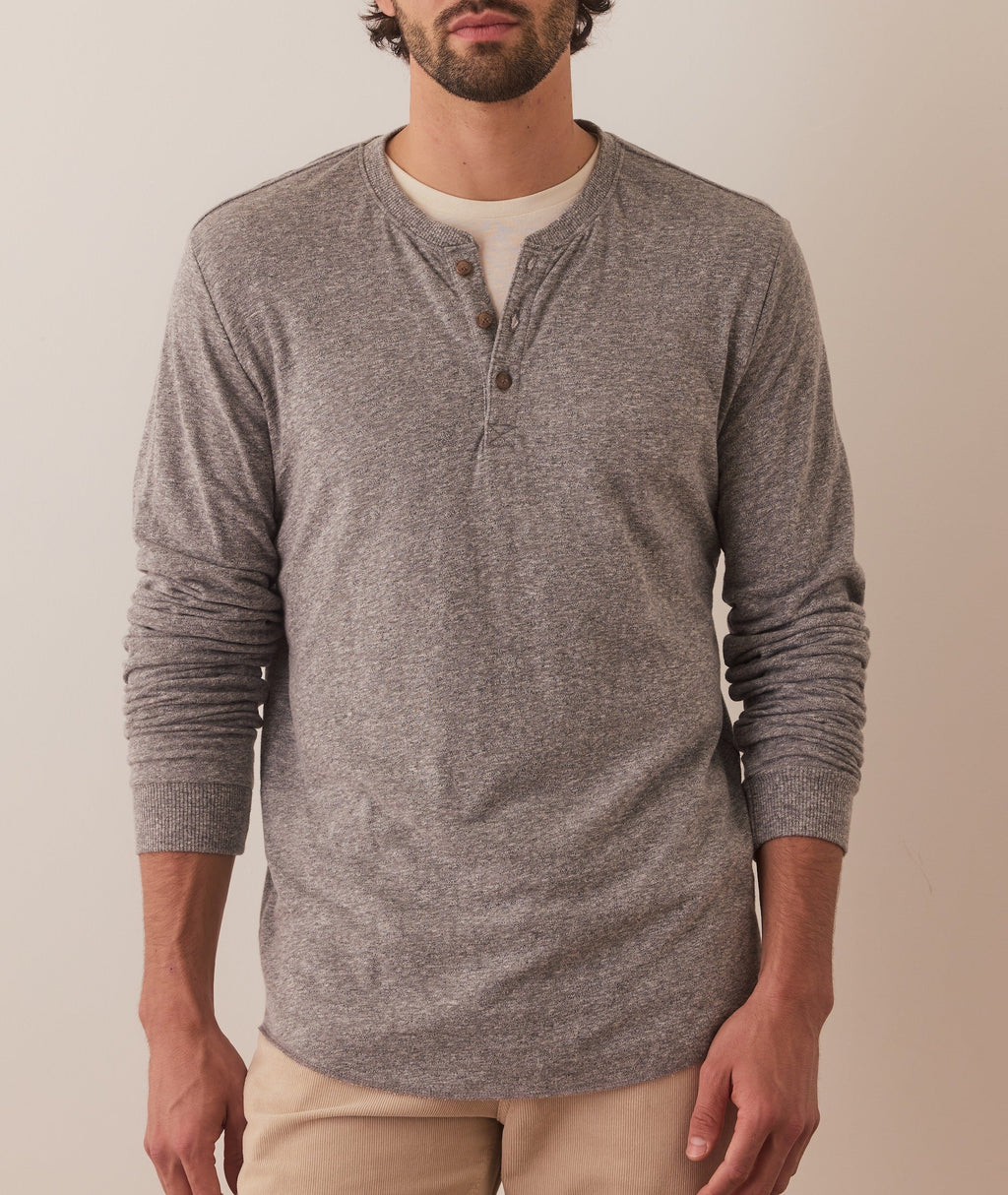 Double Knit Henley
