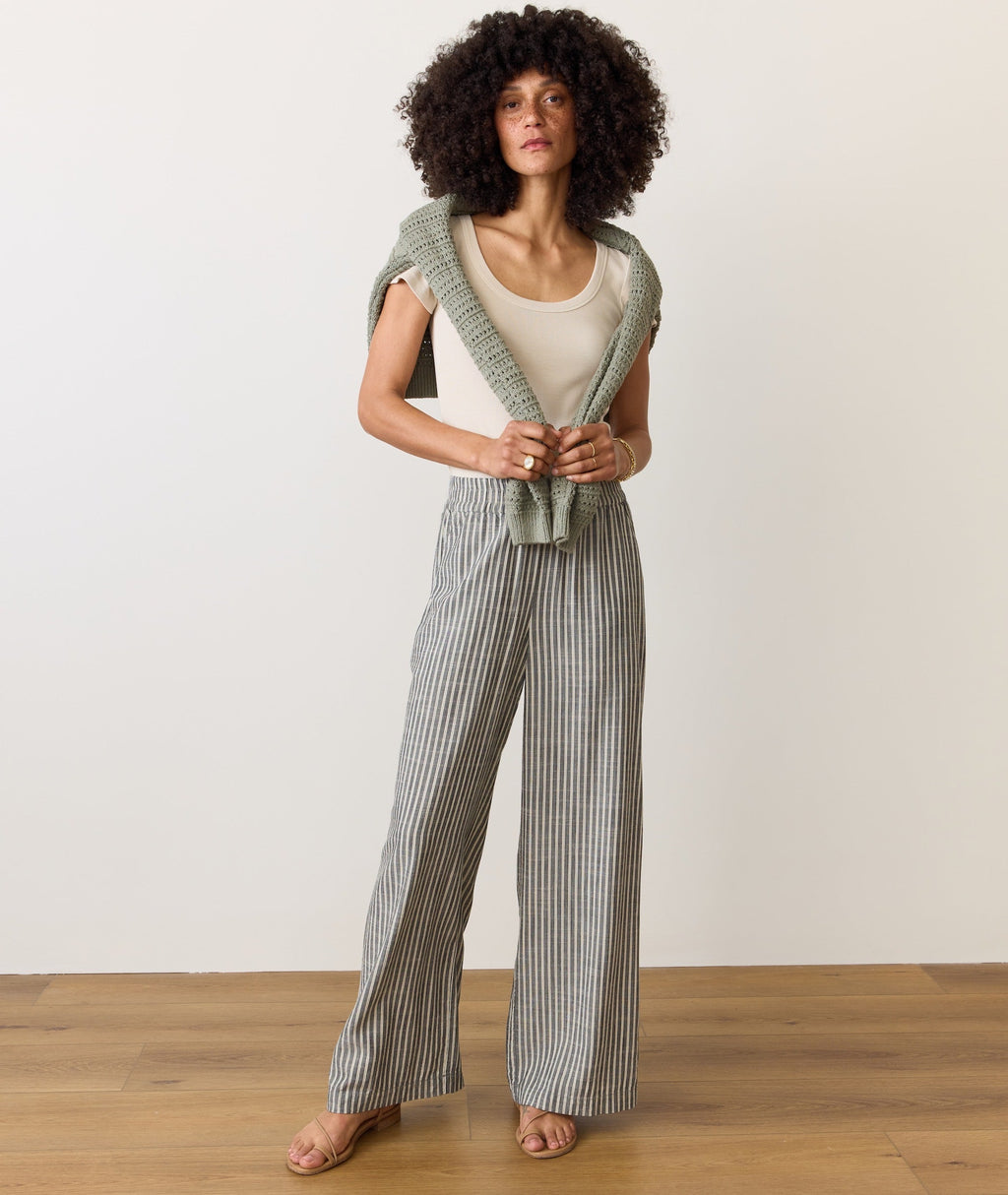 Lexi Rib Sun-In Scoop Tee